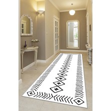 Confidence Home Makinede Yıkanabilir Kaymaz Taban Leke Tutmaz Modernkesme Yolluk Mutfak Yolluk Halı Yolluk