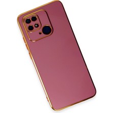 Newface Xiaomi Poco C40 Kılıf Volet Silikon - Kırmızı