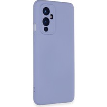 Newface One Plus 9 Kılıf Nano Içi Kadife  Silikon - Lila