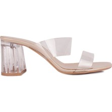 Fitbas 112154 321 Kadın Ten Büyük & Küçük Numara Abiye Terlik