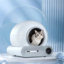 Yasomi Smart Cat Cleaner 9 lt Kapasiteli ve Wifi Uygulama Bağlantılı Kedi Tuvaleti