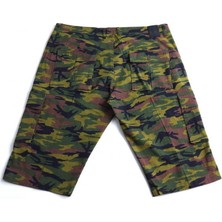 Maruf Shop Büyük Beden Erkek Kamuflaj Şort Haki