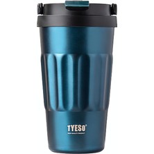 Tyeso Coffe Mug Vakumlu Paslanmaz Çelik Taşıma Kulplu 500ML