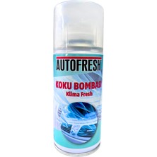 Auto Fresh Autofresh Koku Bombası Klima Fresh Klima Temizleyici Kötü Koku Giderici Sprey Amber Esanslı 150 ml