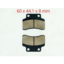 Motozenn Ön Fren Disk Balatası SFA235 Hussar-Popcorn - Keeway Focus 5