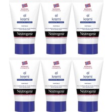 Neutrogena Konsantre Formül Nemlendirici Parfümlü El Kremi 50 ml 6 Adet