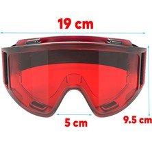 Kayak Gözlüğü Güneş Kar Gözlük Kırmızı Snowboard Glasses Ekonomik Seri Gözlük