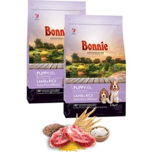 Bonnie Kuzulu ve Pirinçli Yavru Köpek Maması 2.5 kg x 2