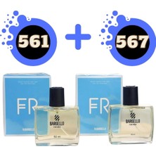 561 Edp Fresh  50 ml + 567 Edp Fresh 50 ml Erkek Parfüm Seti