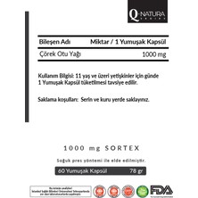 Q Natura Series Çörekotu 60 Softgel