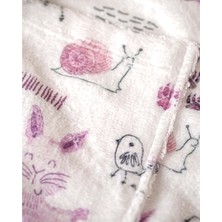 Vevien Home Happy Animals Dijital Baskılı Çocuk Bornozu 11-12 Yaş