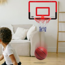 Niazi Çocuklar Çocuklar Şkinler Gençler Için Pompa Oyunu Oyuncak ile I Mini Basketbol I , Kırmızı (Yurt Dışından)