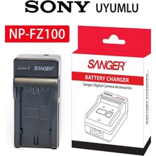 Sanger Sony NP-FZ100 Batarya Uyumlu Sanger  Şarj Cihazı