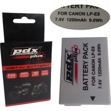 Canon 650d, Batarya Lp-e8