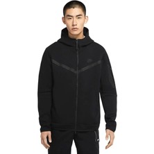 Nike M Nsw Tch Flc Hoodie Fz Wr Erkek Siyah Günlük Stil Sweatshirt -  CU4489-010