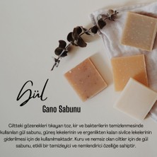 Gano Gül Şeffaf Sabun Transparan Soap 100 Gr 3 Adet