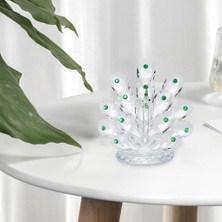 Bawei Ofis Masası Mağazası Için Crystal Peacock Heykel Heykel Heykel Heykel Heykel (Yurt Dışından)
