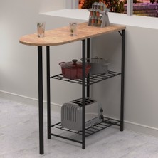 Mutfak Bar Masa 2 Kişilik Mutfak Masası Atlantik Çam 1310