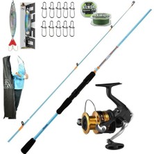 SHIMANO Fx C3000 Okuma Fuel Spin 244 cm 15-40 gr Spin Olta Takımı Seti