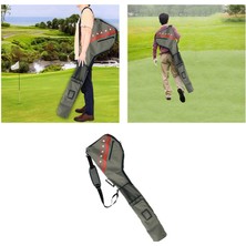 Catrne Golf Taşıma Iğı Çantası 7-10 Sopa Çantası Çantası Yeşil (Yurt Dışından)