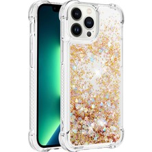 Xstep Case Apple iPhone15 Pro Max Glitter Akan Sıvı Kasa Yumuşak Tpu Şok Geçirmez Telefon Kapağı (Yurt Dışından)