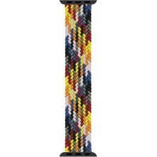 Microsonic Apple Watch Ultra 2 Kordon, (Medium Size, 147MM) Braided Solo Loop Band Multi Color