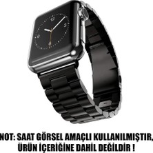 Microsonic Apple Watch Ultra 2 Metal Stainless Steel Kordon Siyah