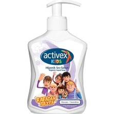 Activex Antibacterial Sıvı Sabun Hassas/Sensitive 300ml Pompalı (Rafadan Tayfa Serisi) (3 Lü Set)