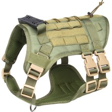 New Nollaig Köpek Tasmaları Big Dog Su Geçirmez ve Patlamaya Dayanıklı Taktik Çok Fonksiyonlu Tasma Yeleği (Yurt Dışından)