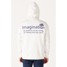 Wrangler Loose Fit Rahat Kesim Kapüşonlu İçi Polarlı Yeşil Sweatshirt