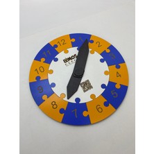 Lumos Dekor Renkli Daire Saat Puzzle