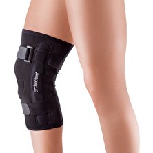 Orthocare 6750 Genucare Air-X Stable - Patella Destekli, Çelik Menteşe Balenli Air-X Dokuma Dizlik M