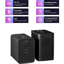 Hongtop S30 Smart Projeksiyon Cihazı  (Youtube Netflix Exxen Disney+)