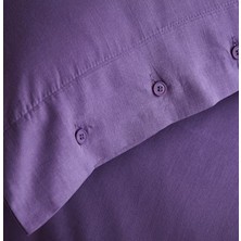 Apricitas Home Essential Mürdüm Nevresim Takımı Çift Kişilik