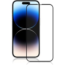 Apple iPhone 12 Pro Max Uyumlu Tam Kapatan Tamperli Cam Ekran Koruyucu Rio Glass Ekran Koruma