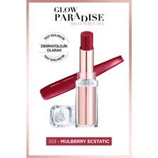 L'oréal Paris Glow Paradise Balm-In-Lipstick - Işıltı Veren Ruj 353 Mulberry Ecstatic & L'oreal Cosmetics Mini Prime Lab