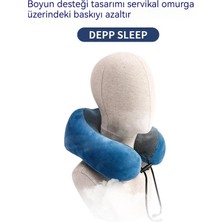 New Nollaig Boyun Yastıkları Seyahat Boyun Yastığı Araç Boyun Yastığı Seyahat Manyetik Kumaş Servikal U-Şekilli Yastık Boyun Yastığı (Yurt Dışından)