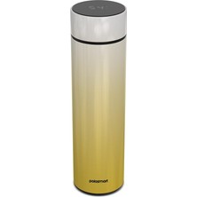 Polosmart PSH01 Dijital Göstergeli Termos 500ML  Gold