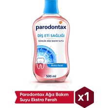 Parodontax Günlük Diş Eti Bakım Ağız Çalkalama Suyu Extra Ferah 500 ml