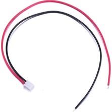 Sanec 2mm 2pin Jst Ph Kablolu Konnektör Beyaz Takım 30CM - Çift Taraflı