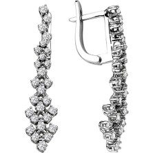 Sirius Pırlanta Pırlanta Işık Yolu Küpe 0406E0026