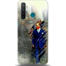 Adveksiyon Realme 5 Pro Kılıf Hd Baskılı Kılıf - Followed Institution 0405