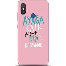 Adveksiyon Xiaomi Mi 8 Kılıf Hd Baskılı Kılıf - Followed Institution 0012