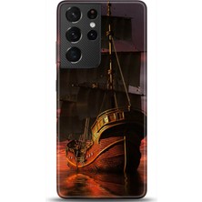 Adveksiyon Samsung Galaxy S21 Ultra Kılıf Hd Baskılı Kılıf - Followed Institution 0354