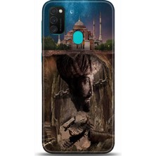 Adveksiyon Samsung Galaxy M21 Kılıf Hd Baskılı Kılıf - Followed Institution 0189