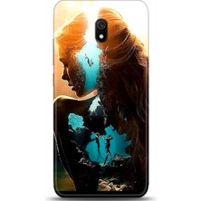 Adveksiyon Xiaomi Redmi 8A Kılıf Hd Baskılı Kılıf - Followed Institution 0378