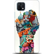 Adveksiyon Oppo A15 Kılıf Hd Baskılı Kılıf - Followed Institution 0591