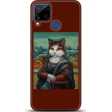 Adveksiyon Realme C15 Kılıf Hd Baskılı Kılıf - Followed Institution 0253