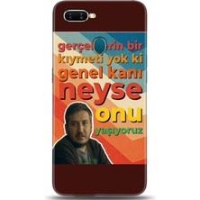 Adveksiyon Oppo A12 Kılıf Hd Baskılı Kılıf - Followed Institution 0077