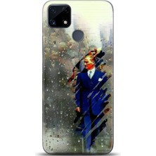 Adveksiyon Realme C25 Kılıf Hd Baskılı Kılıf - Followed Institution 0405